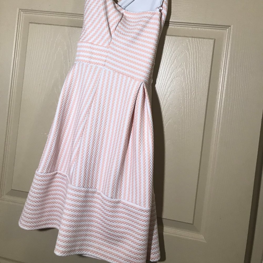 HOT GAL pink striped dress - XL